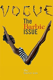 Photos of Vogue Italia's All Black Issue Featuring Barbie