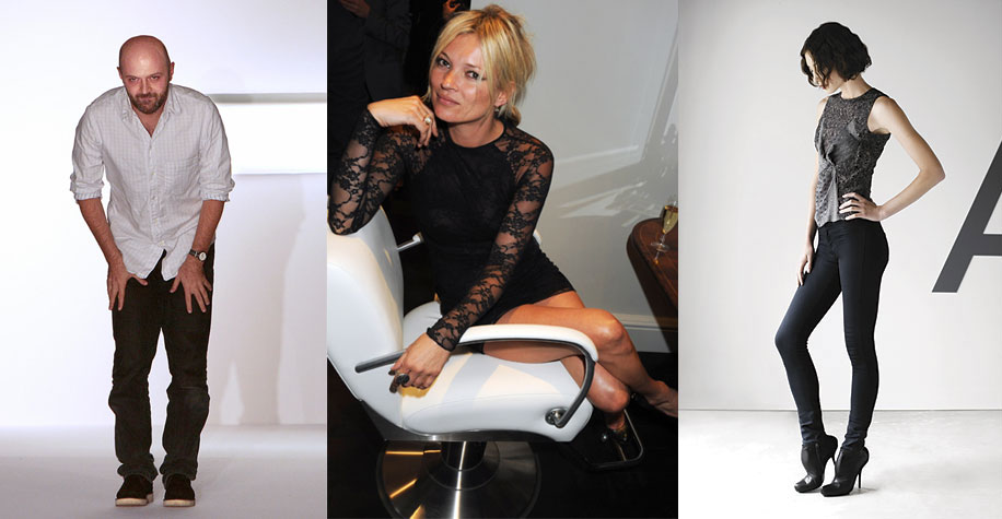 Hussein Chalayan Schools Kate Moss, Hooks Up With J Brand Hussein Chalayan Schools Kate Moss, Hooks Up With J Brand