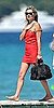 Kate Moss in St. Tropez Carrying Sofia Coppola For Louis Vuitton's Suede Duffel Bag