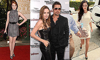 Photo of Evan Rachel Wood, Angelina Jolie, Brad Pitt, and Megan Fox