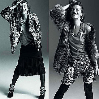 Isabel Marant Fall '09 Ad Campaign Featuring Milla Jovovich