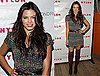 Jenna Dewan Attends Nylon Party in Floral Dress and Over-the-Knee Boots