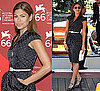Photo of Eva Mendes Wearing Polka-Dot Dress at Venice International Film Festival