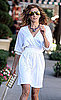Sarah Jessica Parker's Gold Aviator Sunglasses on the Set of Sex and the City 2 Are by Mykita and Bernhard Willhelm