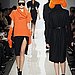 Michael Kors's Orange and Black Contrast