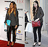 Lauren Conrad and Michelle Trachtenberg Wear the Same Polka-Dot Blouse at New York Fashion Week