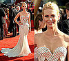 Photo of January Jones on the Emmy Red Carpet