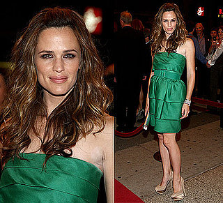  Summer Dress on Photo Of Jennifer Garner Wearing Green Oscar De La Renta Dress At The