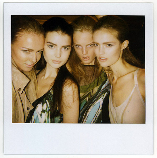 Backstage at New York Fashion Week, Spring 2010 Backstage at New York Fashion Week, Spring 2010