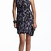 Rachel Rachel Roy Purple Leopard Printed One-Shoulder Dress