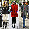 Claudia Schiffer, Stella McCartney, and Elle MacPherson Drop Their Kids Off at School in London