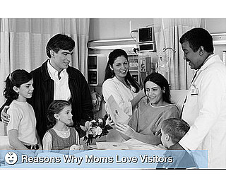 Why New Moms May Want Visitors in the Hospital