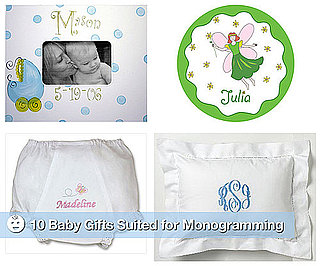 Monogrammed Baby Gifts