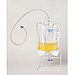 The catheter bag hanging...