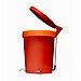 A trash can full of...