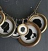 Custom Necklaces and Paintings of Family and Kid Silhouettes