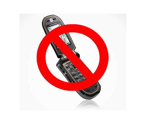 Check Your Cell Phone at the Door Check Your Cell Phone at the Door