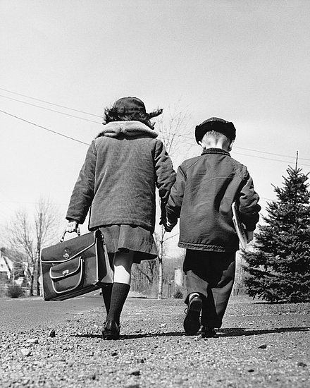 Siblings are the best partners in crime.