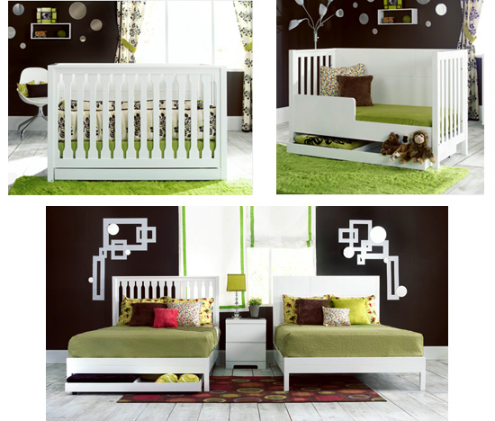 Crib to Two Full-Sized Beds Crib to Two Full-Sized Beds