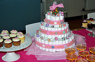 Diaper Cake Made With Candy