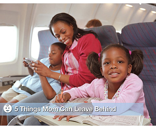 Things That Moms Don't Need When Flying With Kids