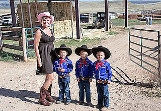 Photos of Kate Gosselin and Her Sons on Dude Ranch