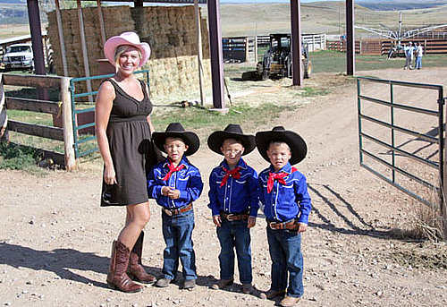 Photos of Kate Gosselin and Her Sons on Dude Ranch
