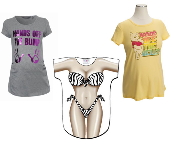 Don't Touch the Belly Bump Tees Don't Touch the Belly Bump Tees