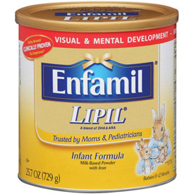 DHA Fortified Formula Good for Babies