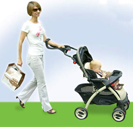 Easy Stroll One-Handed Stroller Handle