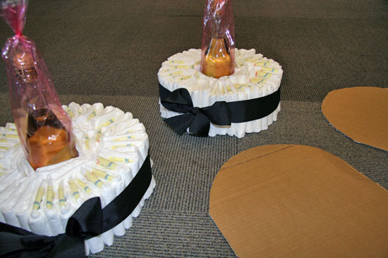 Two Cakes Ready for Two Platters