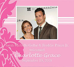 It's a Girl For Sarah Michelle Gellar and Freddie Prinze Jr.