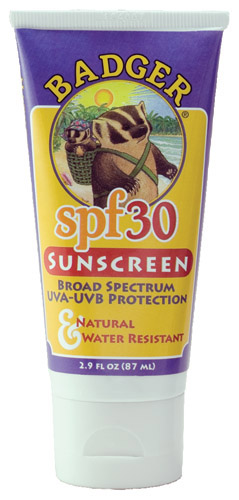 Sunscreen Review: Badger 30 SPF