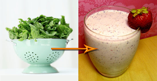 Healthy Eating Tip: Add Greens to Smoothies Healthy Eating Tip: Add Greens to Smoothies