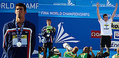 Micheal Phelps Loses First Individual Race in Four Years