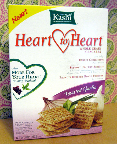 Food Review: Kashi Heart to Heart Crackers Food Review: Kashi Heart to Heart Crackers