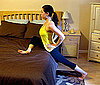 Bed Stretches: Standing Pigeon For Tight Hips