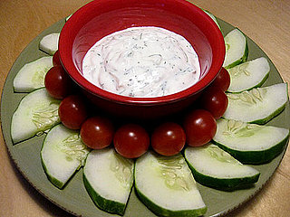 Snack Attack: Nonfat Yogurt Dill Dip and Veggies