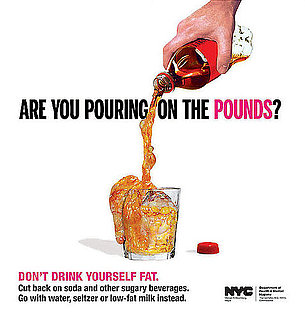 New York Department of Health New Ad Campaign: Don't Drink Yourself Fat