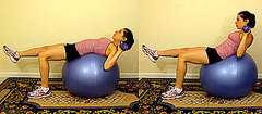 Get on the Ball: One-Legged Lift Get on the Ball: One-Legged Lift