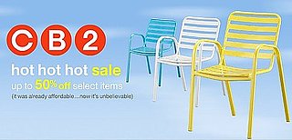 Sale Alert: Up to 50 Percent Off at CB2