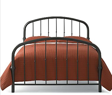 The JCPenney Grayson Bed (on sale for $139 to $239) has the same vintage style as the bed seen in the film.
The JCPenney Grayson Bed (on sale for $139 to $239) has the same vintage style as the bed seen in the film.
