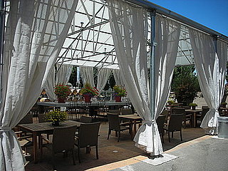 Casa Quickie: Try Curtains Outdoors