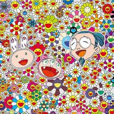 It's by Takashi Murakami. Find artwork by Murakami for sale at Artnet, like this Kaikai Kiki & Me lithograph.
It's by Takashi Murakami. Find artwork by Murakami for sale at Artnet, like this Kaikai Kiki & Me lithograph.