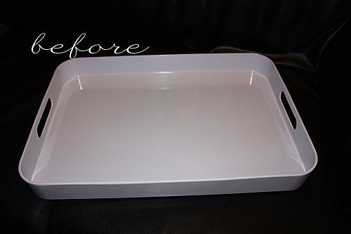 Before and After: KateDavis's Faux Bois Tray Makeover