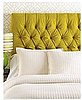 Love It or Hate It? Chartreuse Tufted Headboard