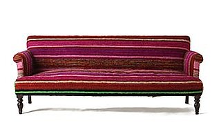 Guess What This Sofa Is Upholstered With?