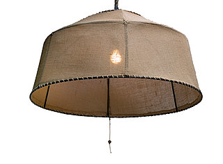 Desire/Acquire: Burlap Chandelier