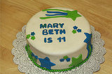 Shooting Star Cake