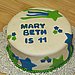 Shooting Star Cake